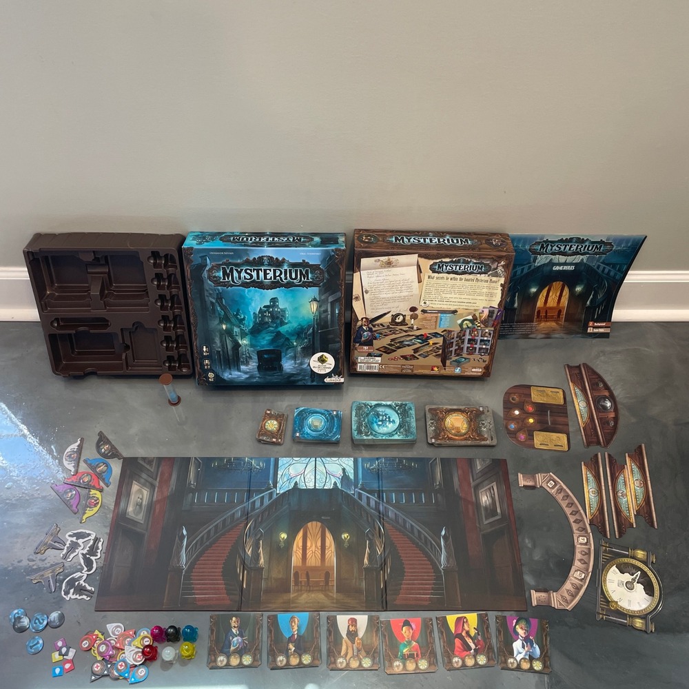 Mysterium Board Game Libellud Cooperative Mystery Asymmetric Strategy Complete